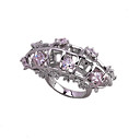 Beautiful 18K Gold Plated CZ Cubic Zirconia Rings (0292-91117-05)