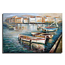 Stretched Hand Made landscape Painting (0695 -LA-94)