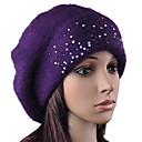 endiamantés lapin signalisation bonneterie couleurs chapeau plus de femmes (chapeau-003-0741)