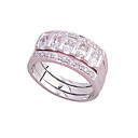 Beautiful 18K Gold Plated CZ Cubic Zirconia Rings (0292-91122-05)