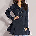 Military Trench Coat Women's Coats (0103AL001-0497)