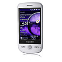 Sunnon A880 Windows Mobile 6.5 gps wifi java bluetooth quad band écran tactile plat à puce de téléphone portable blanc (2 Go Carte TF) (sz05630012)