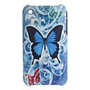 Multi-color  Butterfly Protective Backside Case Cover for iPhone 3G