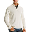 Long Sleeves Zipper Collar Men's Cashmere Sweaters(3003BA010-0681)