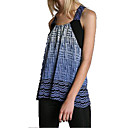 V Camisole Neckline Printed Patterns Vest Women's Tops(4201BA3011-0741)