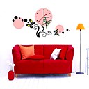 Decorative Clock Wall Sticker (0752 -P7-01(B)+CLOCK)