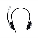 Kanen hoofdtelefoon microfoon headset (zwart)