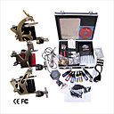 Livraison gratuite Kit Professionnel TATTOO MACHINE série complète avec 3 machines gun Tattoo (0359-03.16-T031)