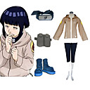 Naruto Hinata Hyuga Deluxe Women's Cosplay Costume and Accessories Set