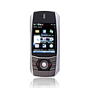 f1 Quad-Band Dual-Karte Dual-Kamera Bluetooth FM ultradünnen Metall Abdeckschieber Handy Grau (2GB Karte tf) (sz05630021)