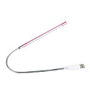 flexibele hals usb aangedreven clip-on 10-led toetsenbord licht (118cm-kabel)