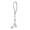 cell phone charm inoxydable