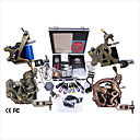 Livraison gratuite Kit Professionnel TATTOO MACHINE série complète avec 4 machines gun Tattoo (0359-03.17-C068)