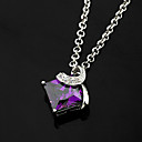 Platinum-Like CZ Cubic Zirconia Necklace (0292-00122-26)