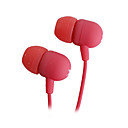 estilo de la mezcla en la oreja los auriculares (rojo)