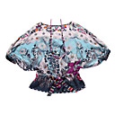 100% de seda mangas murciélago con blusa suelta la correa / blusas de las mujeres (4202bd002-0741)
