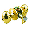High Quality Solid Brass Keyed Entry Door Knob Lock (0799-6542PB-ET)
