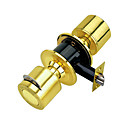 Solid Brass Keyed Entry Mag-card Door Knob Lock (0799-1313-ET)