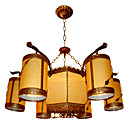 Elegant 6-light Hanging Chandelier(0860-J1161-6+3)