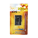 Ersatz-Akku (2000mAh) und Schraubendreher und Stylus für Nintendo DS Lite