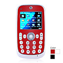 t188 quad band dual bluetooth scheda fm touch screen del telefono cellulare la musica (2GB TF card) (sz05151100)