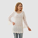 100%Handmade Crochet Long Sleeves Women's Sweater Dresses (1003BC001-0744)