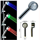 magia doccia temperatura dell'acqua testa sensibile cambiamento di colore testa di doccia senza batterie, (ceg592)