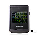 V22 Dual-Quad-Band-Karte Dual-Kamera Dual Screen QWERTY-Tastatur Touchscreen Flip-Handy (2GB TF Karte) (sz00720820)