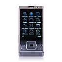 GD900+ Dual Card Dual Band Bluetooth Ultra Thin Touch Screen Slide Cell Phone Gray (2GB TF Card)