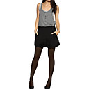 Skirt Design Side Pockets Pleated Short Pant  / Women's Pants (FF-8203BE011-0497)