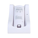 PEGA Wireless Sensor Charging Dock/Stand/Station with Rechargeable Battery Pack (1800mAh) for Wii