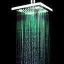TAZEWELL - Soffione doccia singolo con LED effetto pioggia