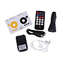 Car Audio MP3 Tape Player Support Memory Card with Remote Control USB Adapter、Cable Earphone
