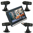 2.4GHz Wireless Security Systems Tool Kit with 7 Inch LCD Screen