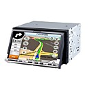 7-inch Touch Screen 2 Din In-Dash Car DVD Player Built-in GPS System Dual Zone AK-7002