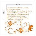 adesivo de parede decorativo amor verses3 (0565 -4653)