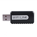 USB WiFi Dongle for Wii, PS3, PSP and DSL (Black)