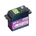 mks ds760 artes de bola de metal de doble carcasa de aluminio y cojinetes std servo (s0012002)