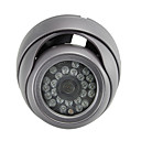 24 IR-CCD-Kamera mit wasserdichtem Sicherheit Vandalenausführung Kuppel (se243)