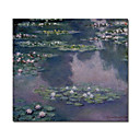 Handmade Water Lilies 36 Painting  by Claude Monet Stretched Ready to Hang (0192-YCF103500)