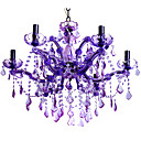 Luxury Crystal Chandelier with 6 lights (Two Colors Available)