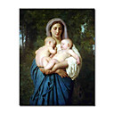 Handmade La_Charite_1859  by William Adolphe Bouguereau (0192-YCF103609)