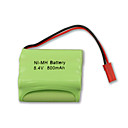 Ni-MH 8.4V 800mAh batería recargable (Ni-MH (8.4v800))