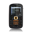 F3210 Quad Band Dual Card TV JAVA Dual Camera QWERTY Cell Phone Black