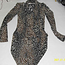 motifs léopard une ligne-robe licou manches longues / robes de femmes (ff-d-bk0736016)