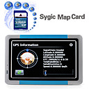 portátil 5 "da tela de toque carro navegador GPS com mapa original sygic cartão-media-jogos-fm transmissor AV-in (szc6178)