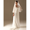 Beautiful 2 Layer Elbow Wedding Veil