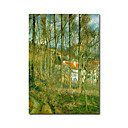 Stretched Handmade Camille Pissarro  Painting (0192-YCF10392)