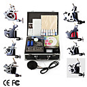 tatuagem kit pro 8 agulhas ponta de poder armas de abastecimento de tinta da pele (ly291)