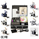 kit de tatouage pro 8 power tip canons aiguilles d'alimentation en encre la peau (ly285)